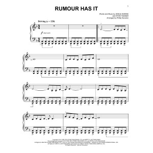 Rumour Has It [Classical version] (arr. Phillip Keveren)
